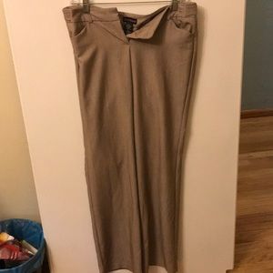 Beige/Tan Straight Leg Pants